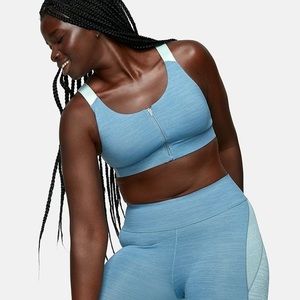 Bundle of 2 Outdoor Voices zip bra size large